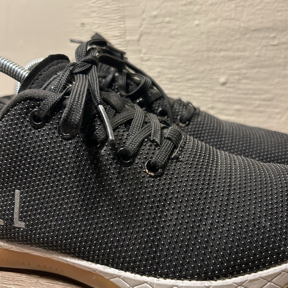 Nobull Outwork Superfabric Sneakers Men Size 7 Women Size 8.5 Black Gum Training - Picture 4 of 10